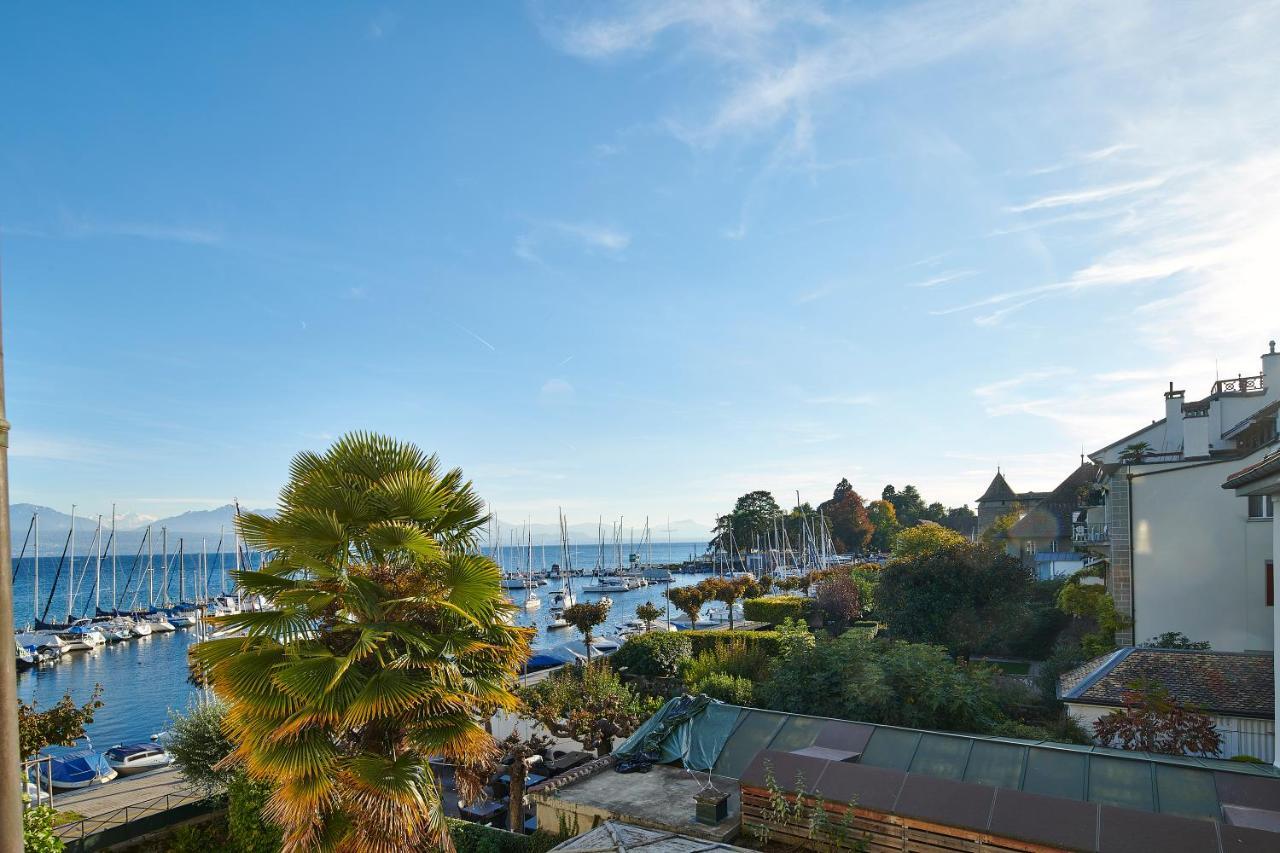 Romantik Hotel Mont Blanc Au Lac Morges Exterior photo