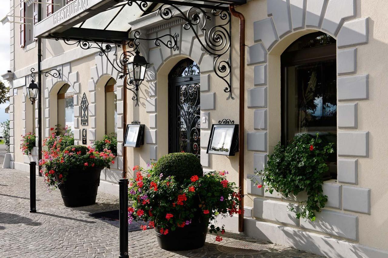 Romantik Hotel Mont Blanc Au Lac Morges Exterior photo
