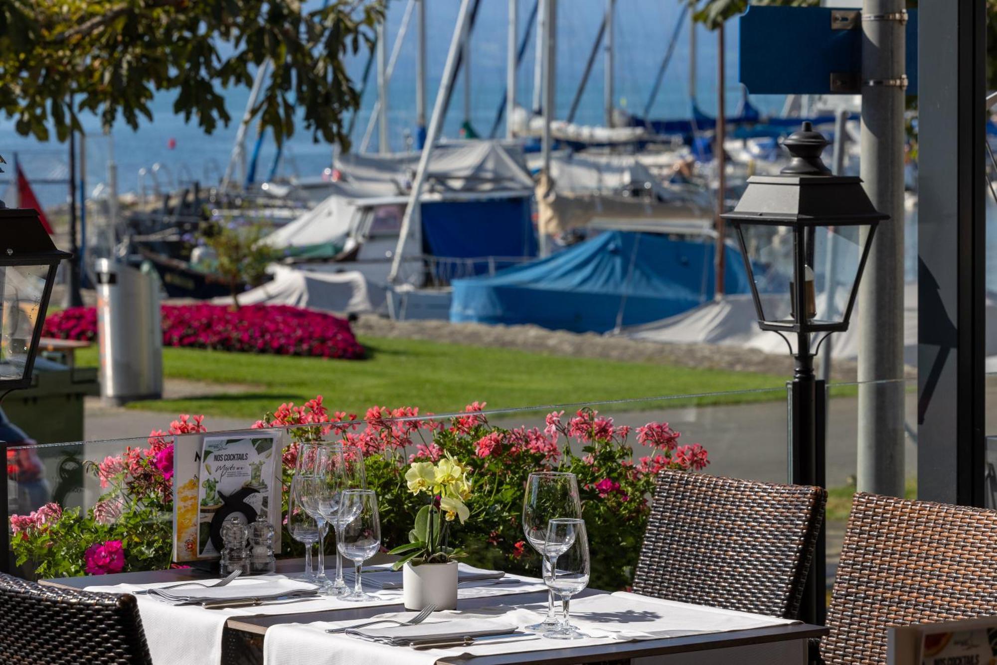 Romantik Hotel Mont Blanc Au Lac Morges Exterior photo
