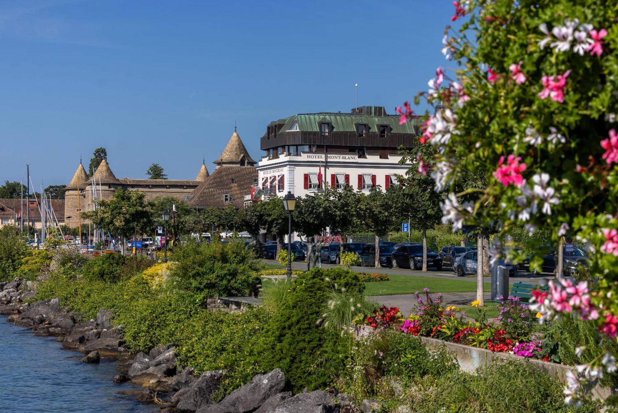 Romantik Hotel Mont Blanc Au Lac Morges Exterior photo