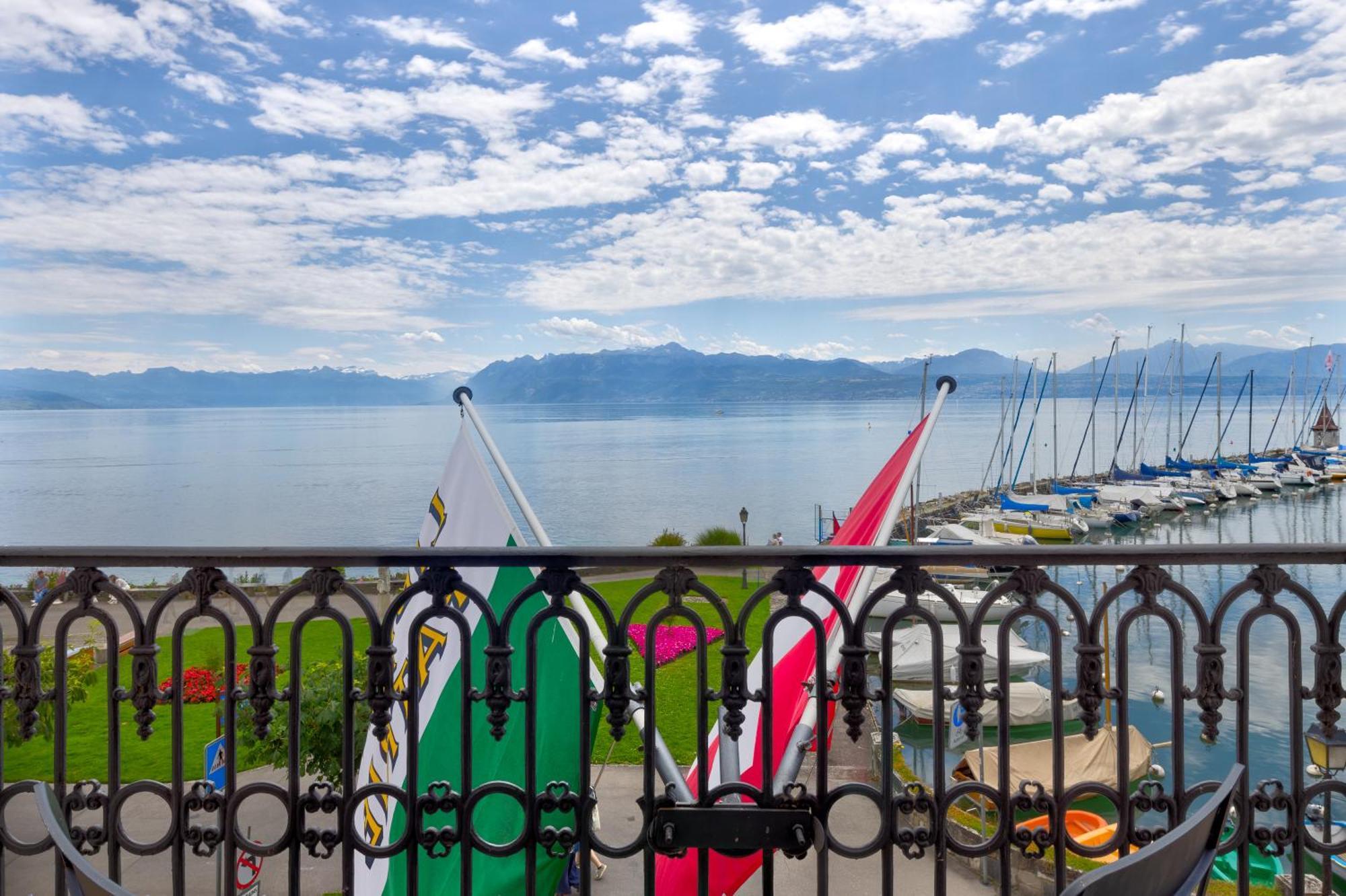Romantik Hotel Mont Blanc Au Lac Morges Exterior photo